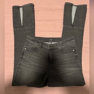 Express Women’s Skyscraper Mid Rise Split Hem Jeans Size 12R